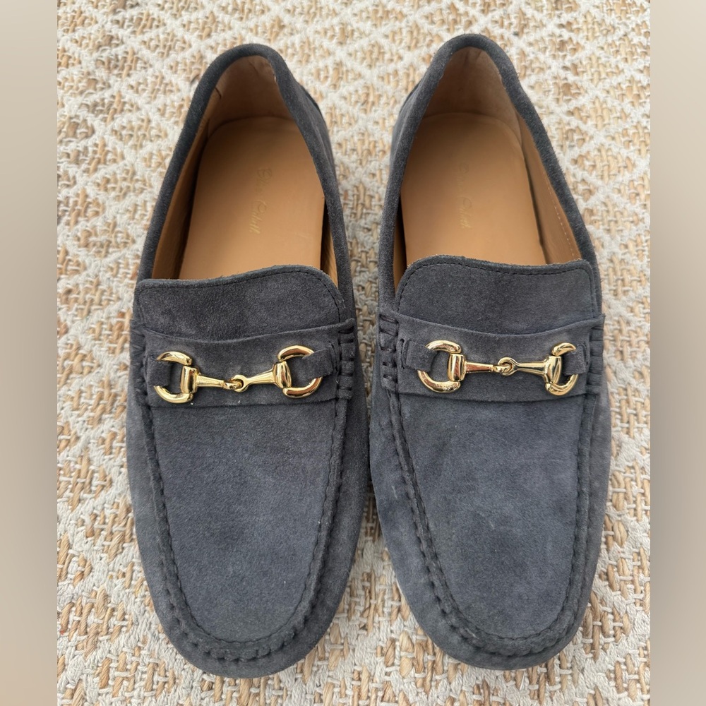Oliver Cabell Charcoal Suede Driver Loafer